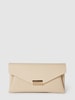 VALENTINO BAGS Clutch in envelopmodel met glanzend design, model 'ARPIE' Ecru