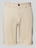 Tom Tailor Regular Fit Chinoshorts aus Baumwoll-Mix Beige