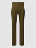 Blend Spodnie o kroju slim fit z zapięciem na guzik model ‘BHNATAN’ Oliwkowy