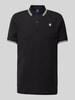 G-Star Raw Slim Fit Poloshirt mit verlängerter Rückseite Modell 'Dunda' Black