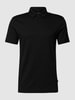 BOSS Poloshirt mit Brand-Schriftzug Black