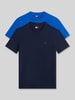 Tommy Jeans T-shirty o kroju slim fit z czystej bawełny w zestawie 2 szt. Królewski niebieski