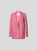 MSGM Oversized Blazer mit Pattentaschen Pink
