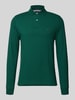 Tommy Hilfiger Regular fit poloshirt van katoenmix Flessengroen