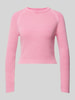 Vero Moda Regular Fit Strickpullover mit verwaschener Optik Modell 'REAL' Pink