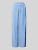 Jake*s Casual Wide Leg Stoffhose mit elastischem Bund Sky