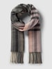 Esprit Sjaal met rafels Roze