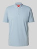 HUGO Regular Fit Poloshirt mit Label-Patch Modell 'Dekok' Hellblau