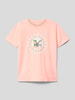 Tom Tailor T-Shirt mit Motiv-Print Apricot