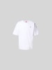 Diesel T-Shirt mit Label-Print Weiss
