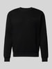Jack & Jones Sweatshirt mit Label-Print Black
