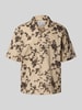 JAKE*S STUDIO MEN Freizeithemd mit Reverskragen Beige