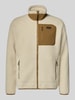 Helly Hansen Fleecejacke mit Stehkragen Offwhite Melange