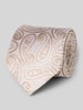 OLYMP Seidenkrawatte im Allover-Look (7,5 cm) Ecru