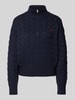 Polo Ralph Lauren Strickpullover mit Stehkragen Marine