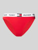 TOMMY HILFIGER Slip met elastische band met logo Rood