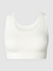 Saisei Bustier mit Stretch-Anteil Hellgrau