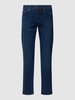 Brax Straight Fit Jeans mit Label-Detail Modell 'CADIZ' Blau