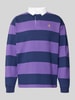 Polo Ralph Lauren Sweter o kroju oversized z czystej bawełny model '6/1' Purpurowy