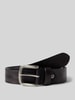 camel active Gürtel aus echtem Leder Black