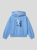 s.Oliver RED LABEL Hoodie mit Motiv-Print Bleu