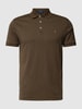 Polo Ralph Lauren Custom slim fit poloshirt met labelstitching Olijfgroen