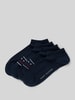 Tommy Hilfiger Sneakersokken in een set van 4 paar Marineblauw