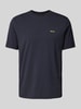 BOSS Green T-Shirt mit Label-Print Marine