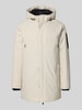 BOSS Green Regular fit parka van waterdicht materiaal, model 'HEXATECH' Offwhite