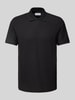 Jack & Jones Poloshirt mit Label-Stitching Modell 'AUSTIN' Metallic Rot