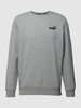 PUMA PERFORMANCE Sweatshirt mit Label-Detail Mittelgrau