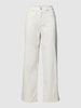 Marc O'Polo Jeans mit Label-Patch Weiss