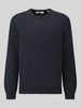 Marc O'Polo DENIM sweter o kroju regular fit z czystej bawełny Granatowy
