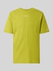 Marc O'Polo Regular Fit T-Shirt aus reiner Baumwolle Senf
