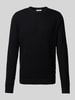 Only & Sons Strickpullover mit Strukturmuster Modell 'KALLE' Black