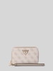 Guess Portemonnee met labeldetail, model 'LAUREL' Taupe