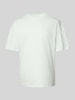 Jack & Jones T-shirt met geribde ronde hals, model 'BRADLEY' Lichtblauw