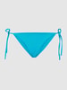 Guess Bikini-Slip mit Label-Detail Ozean Blau