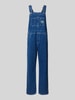 Carhartt Work In Progress Straight Leg Latzhose mit Label-Patch Dunkelblau