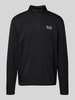 EA7 Emporio Armani Sweatshirt mit Stehkragen Modell 'VENTUS' Black