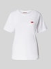 Smith and Soul T-shirt z wyhaftowanym motywem Biały