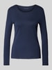 Christian Berg Woman Longsleeve mit Rundhalsausschnitt Dunkelblau