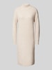 Christian Berg Woman Strickkleid mit Turtleneck Beige