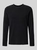 JOOP! Jeans Longsleeve mit Rundhalsausschnitt Modell 'Darian' Black