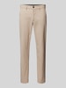 Christian Berg Men Broek met steekzakken Beige