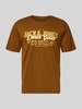 Jack & Jones T-shirt z nadrukiem z logo Beżowy