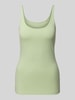 OPUS Tanktop met boothals, model 'Ina' Lichtgroen