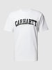 Carhartt Work In Progress T-Shirt mit Label-Print Weiss