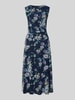 Swing Cocktailkleid mit floralem Print Marine