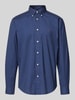 Tommy Hilfiger Regular Fit Freizeithemd aus reiner Baumwolle Blau